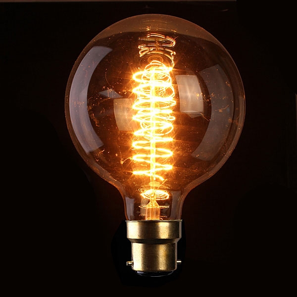 Лампа Edison G125 Spiral диммируемая