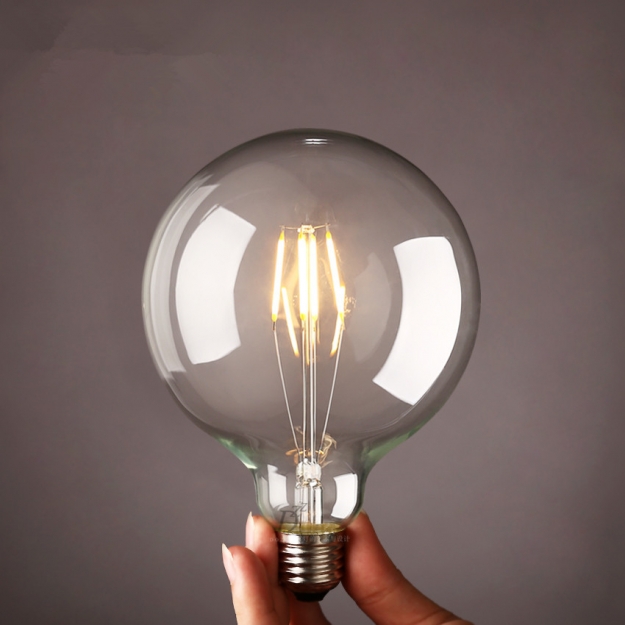 Лампа Едісона LED G95 4W 2300K 