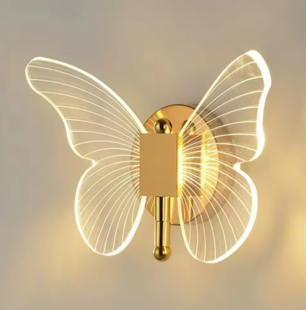 Бра LED Butterfly Clear Tricolor