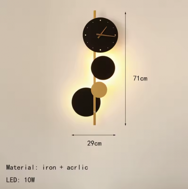 Бра  LED Clock 71cm