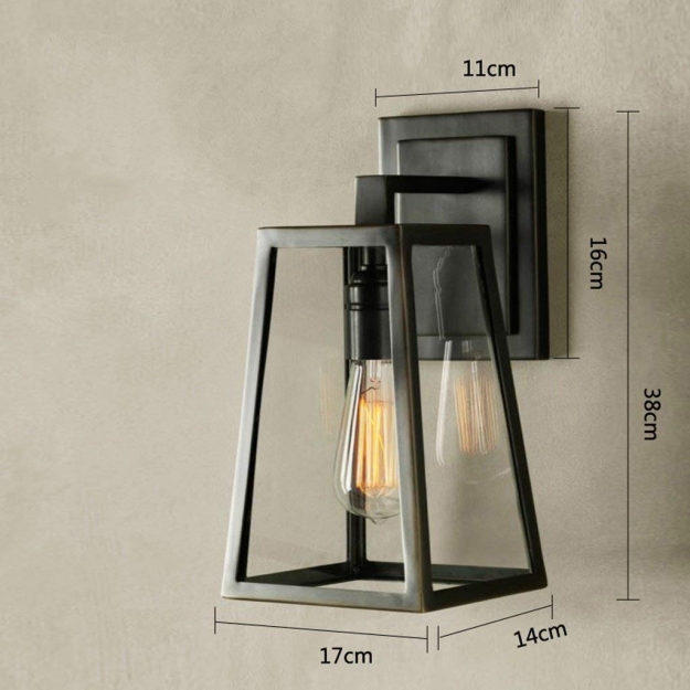 Бра Glass&Metal H38/17