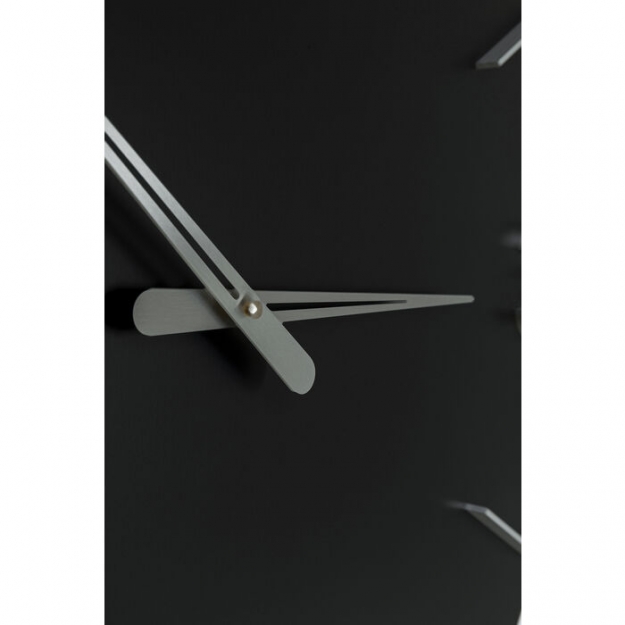 Годинник настінний Oscar Black Ø60cм