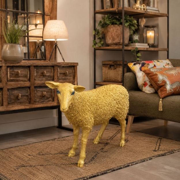 Декоративний об'єкт Sheep Colore Gold