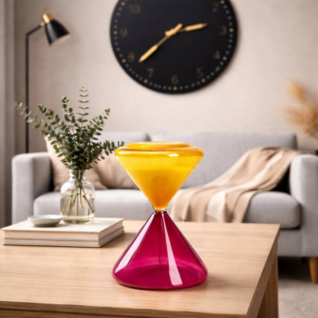 Пісочний годинник Red-Orange 18cм