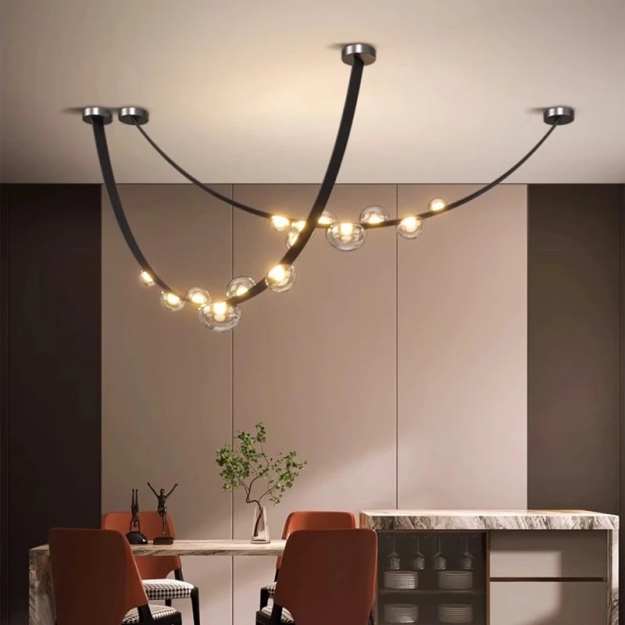 Підвісна LED Люстра Fancy L300cm 3000K
