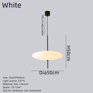 Підвісний світильник UFO White D50 