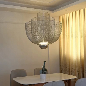Люстра LED Demure Chrome H65хD45