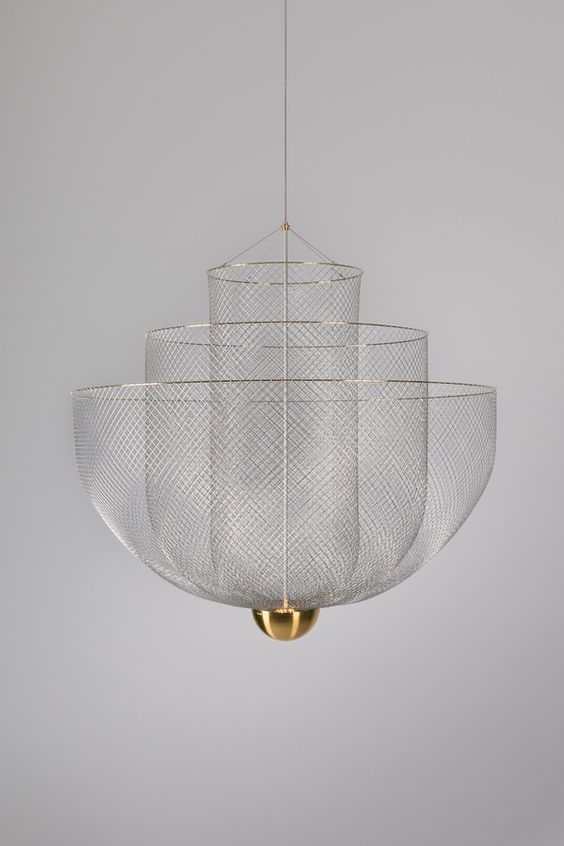 Люстра LED Demure Gold H65хD45
