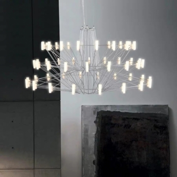 Люстра Led d90 h54см