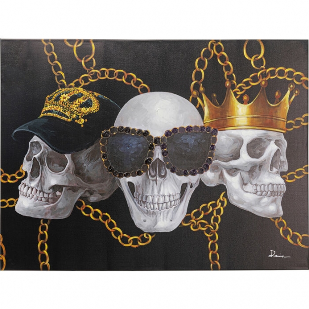 Картина Skull Gang 120x90cм