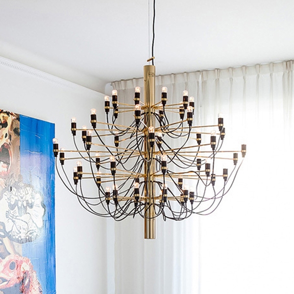 Люстра Chandilier Gold D100/H70