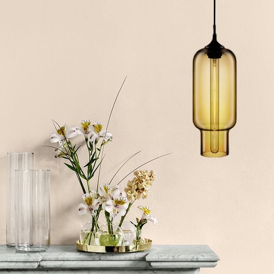 Підвіс Loft Glass Amber (6) D14