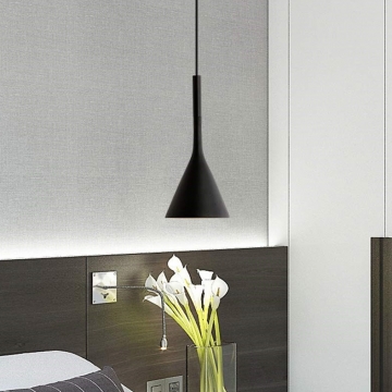 Підвіс LED Concrete Black D15