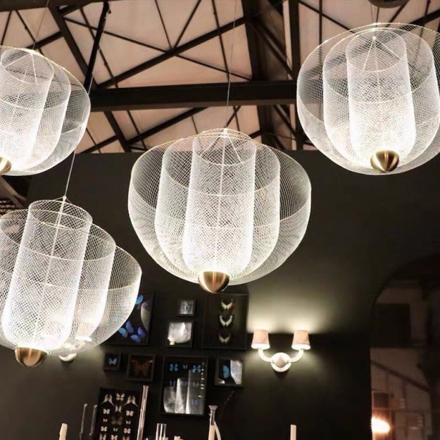 Люстра LED Demure Gold H65хD45