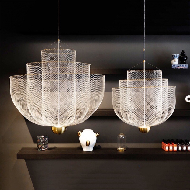 Люстра LED Demure Gold H65хD45