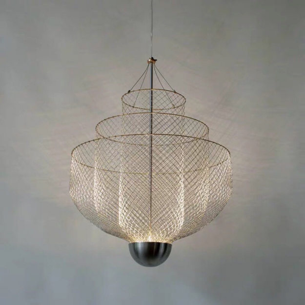 Люстра LED Demure Gold H65хD45