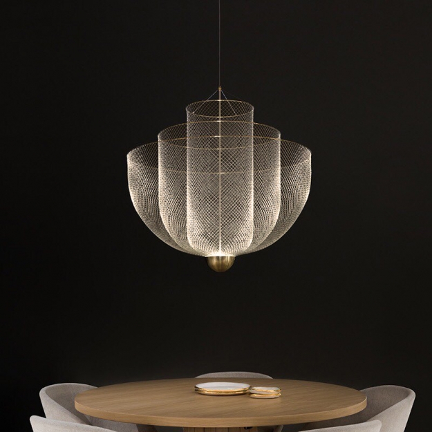 Люстра LED Demure Gold H65хD45