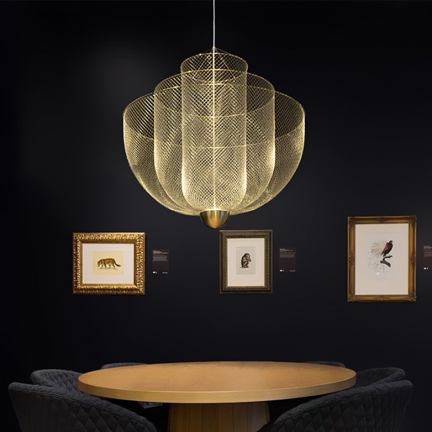 Люстра LED Demure Gold H65хD45