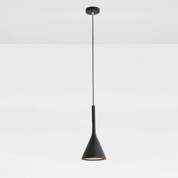 Підвіс LED Concrete Black D15