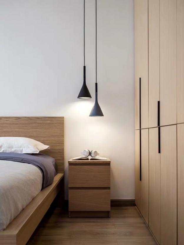 Підвіс LED Concrete Black D15