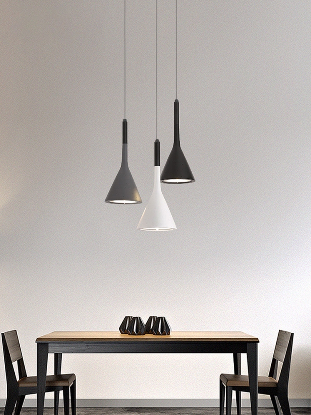 Підвіс LED Concrete Black D15