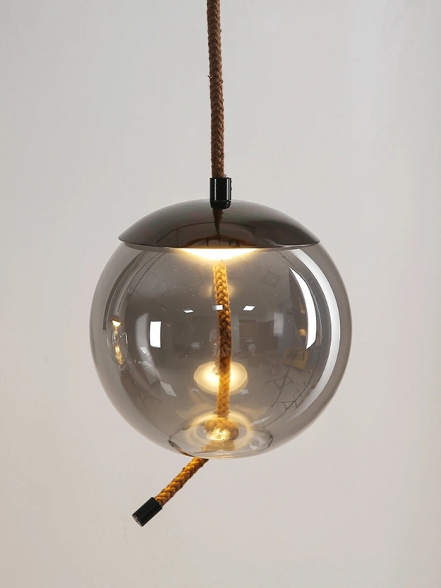 Підвіс LED Sunshine Smoky Grey H28 (2) 