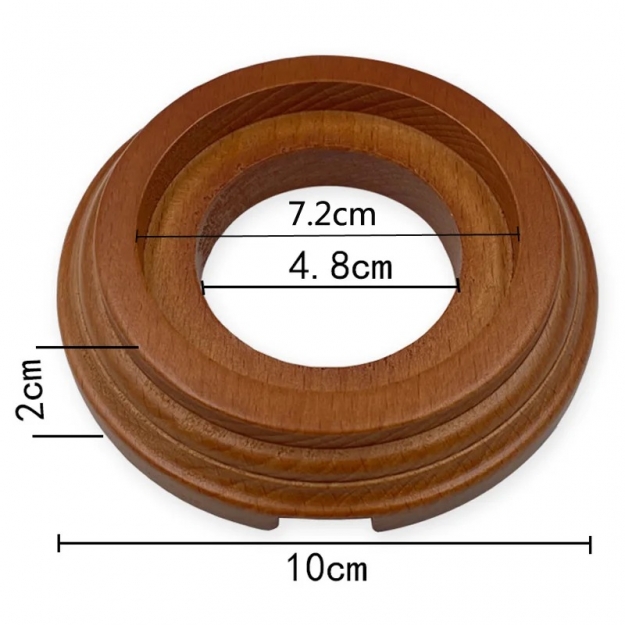 Рамка для розеток одинарна Wood