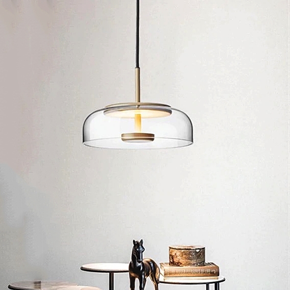 Підвіс LED Jellyfish Gold/Clear D 23