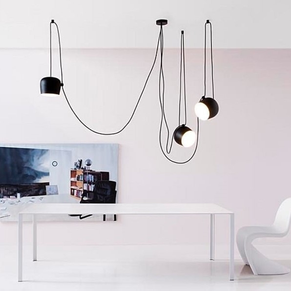 Підвіс LED Aim 3SET Black D24/H22
