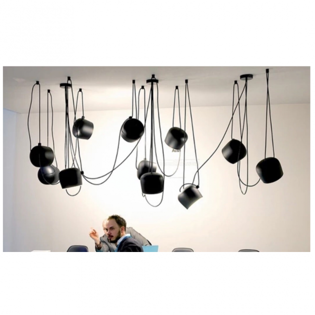 Підвіс LED Aim 3SET Black D24/H22