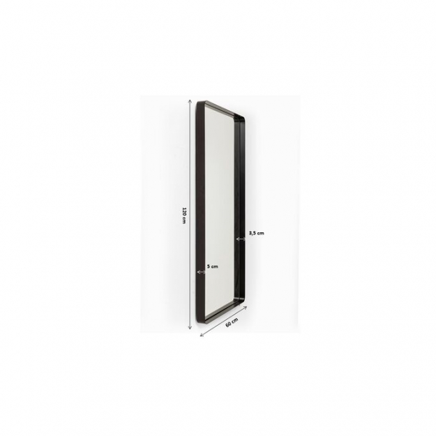 Дзеркало Ombra Soft Black 120x60cм