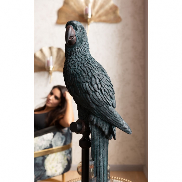 Декоративная фигура Parrot Green