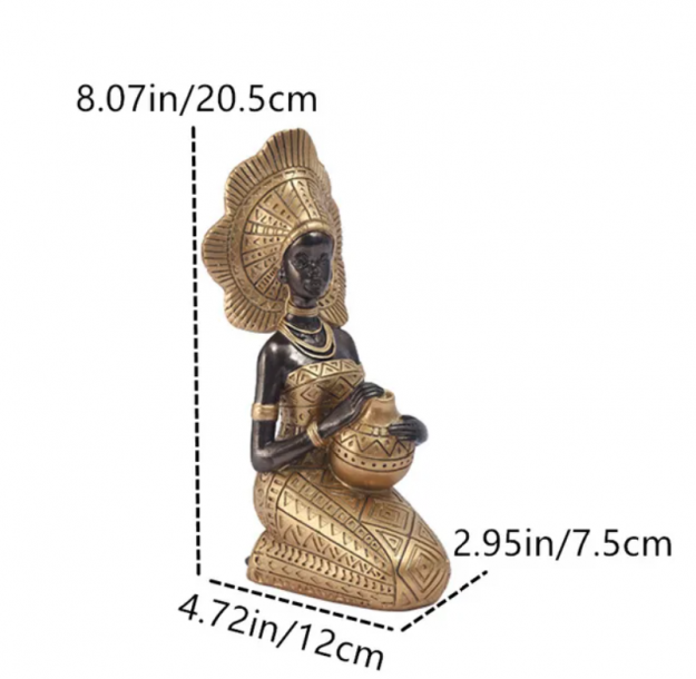 Статуетка African Woman 20cm