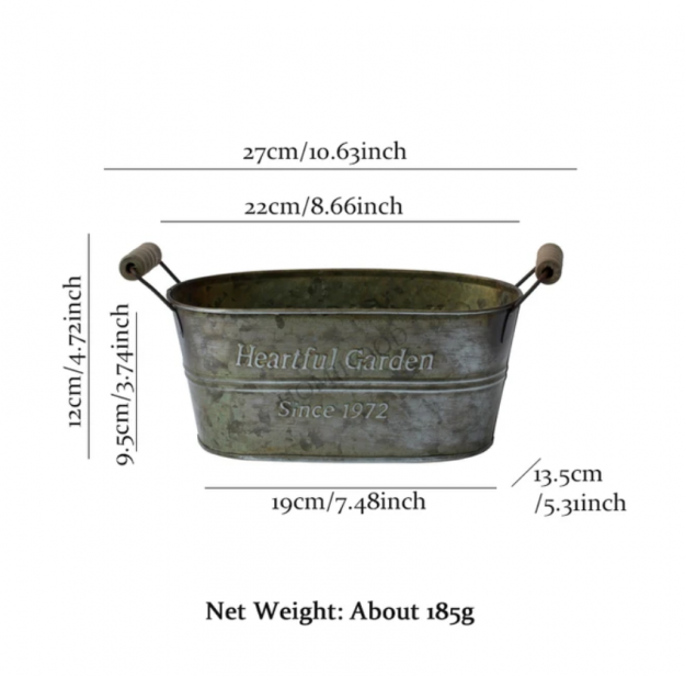 Металеве блюдо Retro Serving Tray M