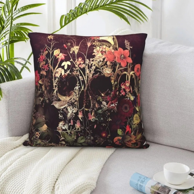 Подушка Bloom Skull