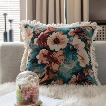 Подушка Jacquard Flower