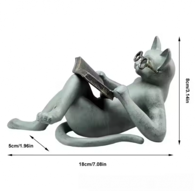 Статуетка Reading Cat