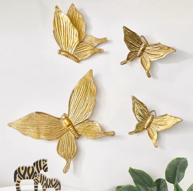 Комплект настінного декору Butterfly 4/set