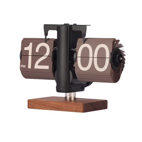 Настільний годинник Flip Clock Brown