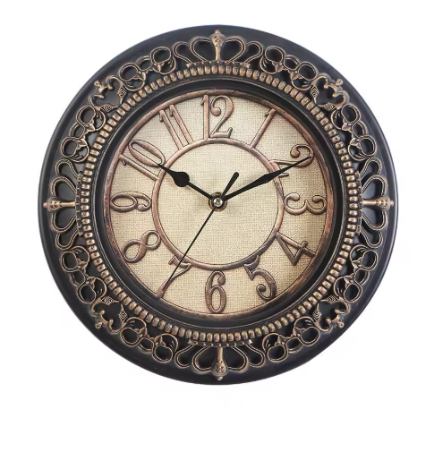 Настінний годинник Carved Gold 25cm
