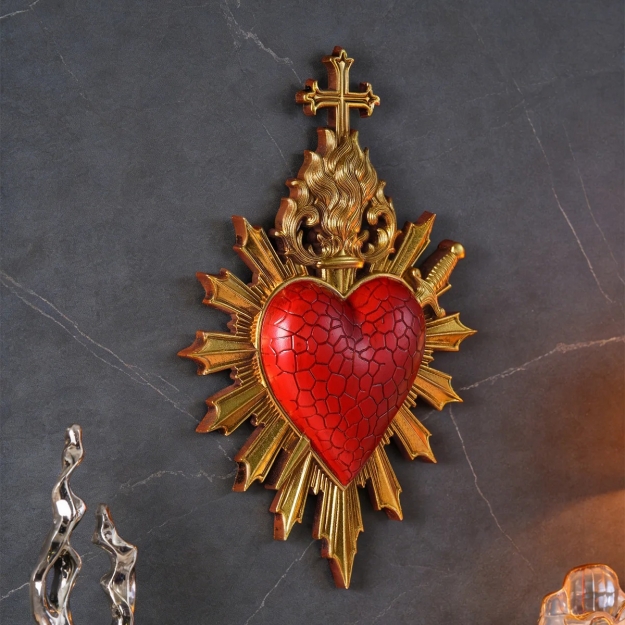 Настінний декор Heart & Cross