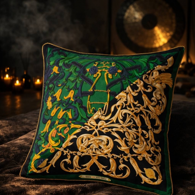 Подушка Dark Green New