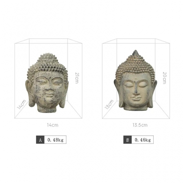 Статуетка Buddha Head 20см