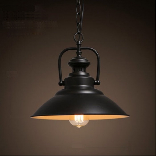 Подвесной светильник Retro Black d31 Birds