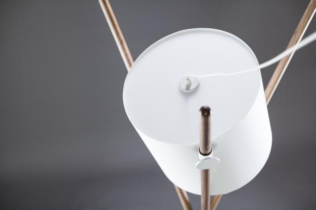 Настільний світильник LED WHITE D42/H66