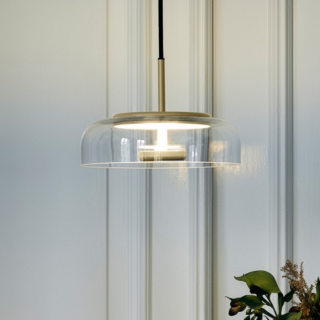 Підвіс LED Jellyfish Gold/Clear D 23