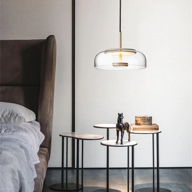 Підвіс LED Jellyfish Gold/Clear D 23