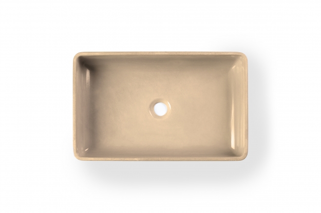 Раковина Beton Square Beige